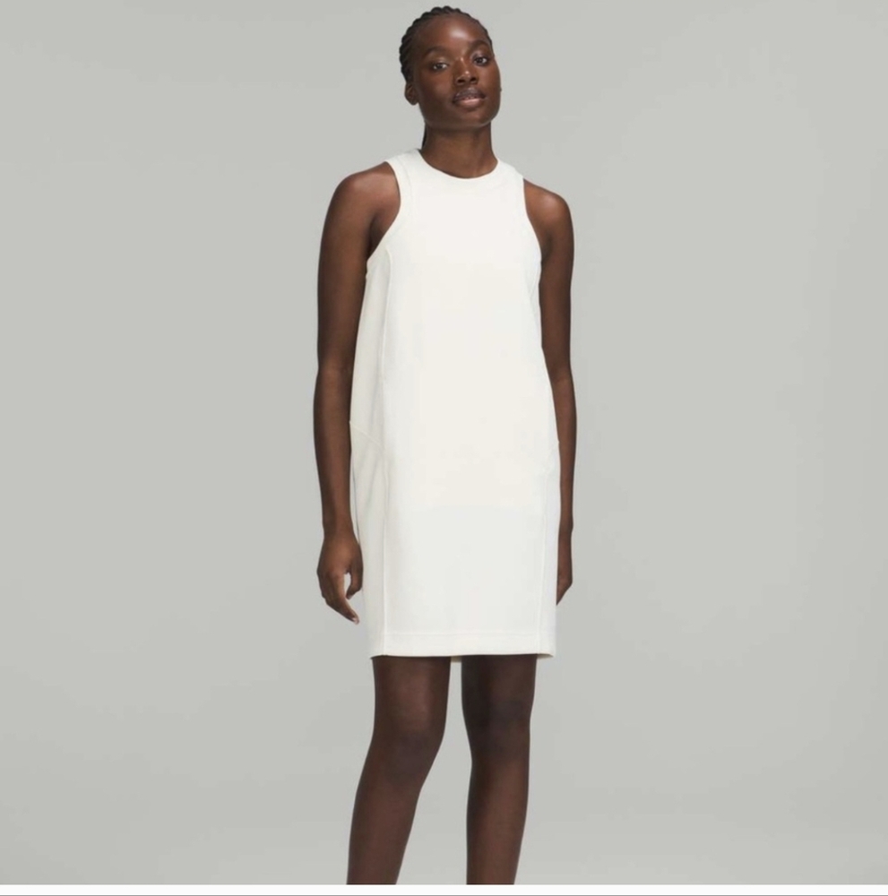 lululemon athletica Sleeveless White Shift Dress
